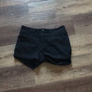 Black shorts